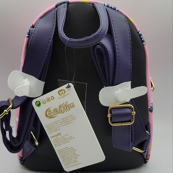 Loungefly Sailor Moon Luna Backpack - Picture 3 of 8